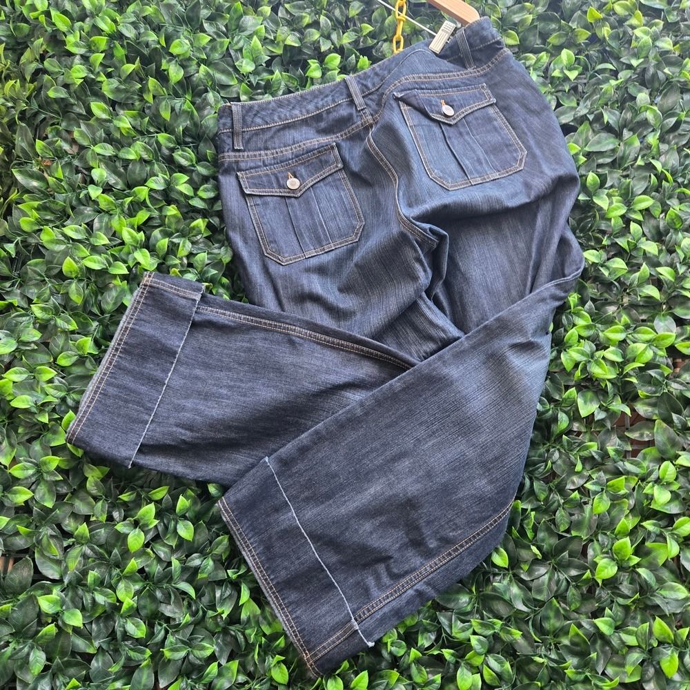Banana Republic Dark Blue Flare Jeans